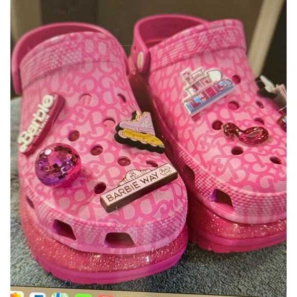 CROCS Shoes - Barbie Pink Crocs women size 8 
Brand New with Tags
